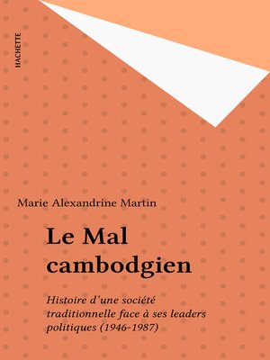 cover image of Le Mal cambodgien